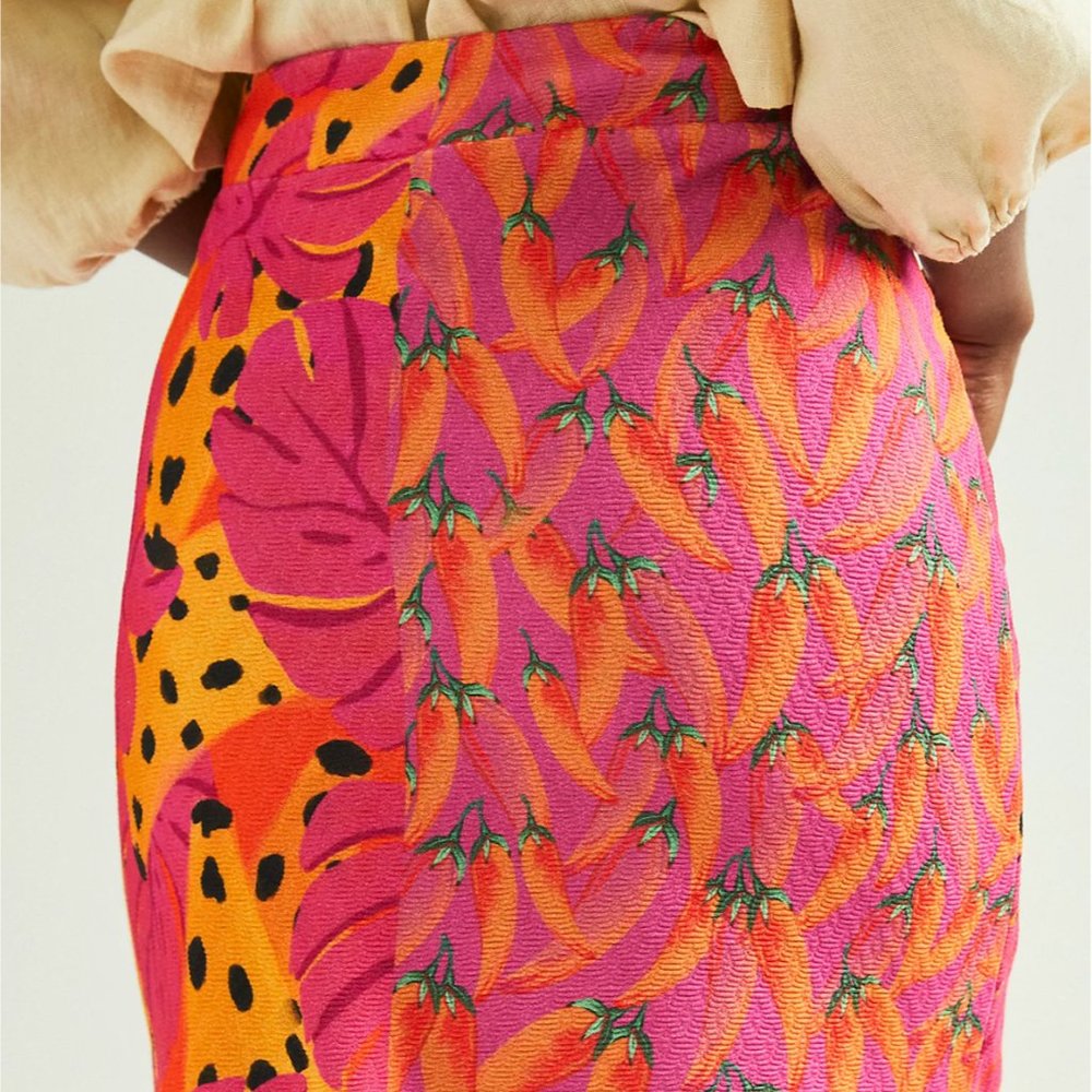 Farm Rio x Anthropologie, Knit Mini Skirt - Picture 3 of 3